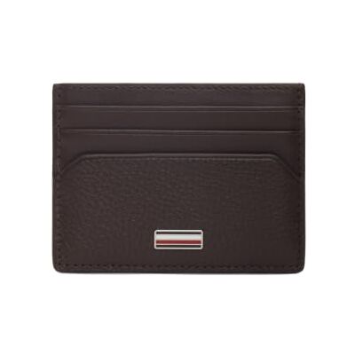 Tommy Hilfiger Men Th Central Cc Holder AM0AM14494 Porte-cartes, marron, taille unique Tommy Hilfiger Men Th Central Cc Holder AM0AM14494 Porte-cartes, marron, taille unique