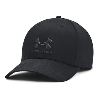 Under Armour Casquette de baseball réglable Lockup pour homme, noir Under Armour Casquette de baseball réglable Lockup pour homme, noir