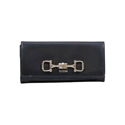 GUESS Portefeuille pour femme avec rabat en polyuréthane SWVG9910155, Noir , 20 X 9 X 4 Cm, Élégant et moderne GUESS Portefeuille pour femme avec rabat en polyuréthane SWVG9910155, Noir , 20 X 9 X 4 Cm, Élégant et moderne