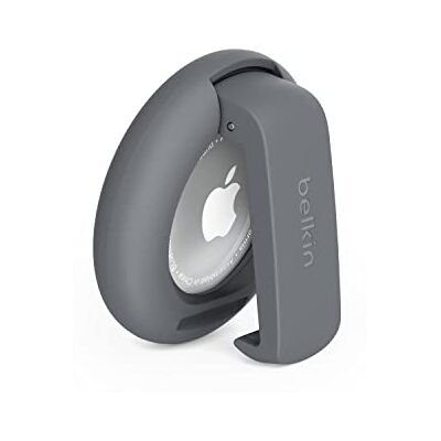 Belkin - AirTag Case with Clip - Protective Cover - Key Ring - Case Belkin - AirTag Case with Clip - Protective Cover - Key Ring - Case