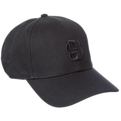 Boss Bold Center Logo Twill cap Casquette de Baseball Homme, Noir/Charbon, taille unique Boss Bold Center Logo Twill cap Casquette de Baseball Homme, Noir/Charbon, taille unique