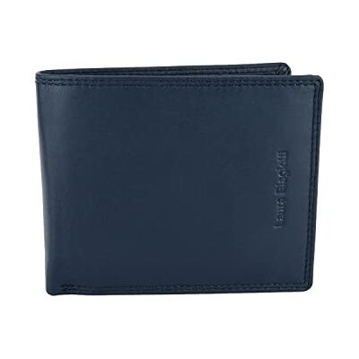 Laura Biagiotti Portefeuille Homme en Cuir Véritable avec Porte-Monnaie et Boîte Cadeau Bleu Marine Laura Biagiotti Portefeuille Homme en Cuir Véritable avec Porte-Monnaie et Boîte Cadeau Bleu Marine