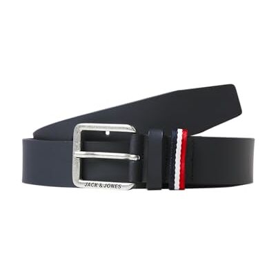 JACK & JONES Jacespo Belt Ceinture en cuir Homme (lot de 1) JACK & JONES Jacespo Belt Ceinture en cuir Homme (lot de 1)