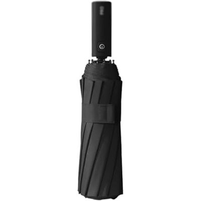 LIANTIAN Parapluie de poche entièrement automatique, 24 os, protection solaire élargie, protection UV pour hommes et femmes (noir, 106 x 62 cm) LIANTIAN Parapluie de poche entièrement automatique, 24 os, protection solaire élargie, protection UV pour hommes et femmes (noir, 106 x 62 cm)