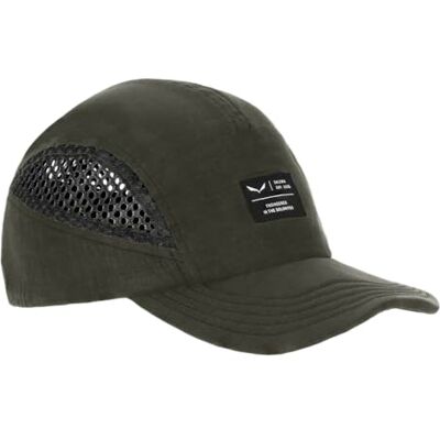 Salewa Hemp Flex Casquette à 5 panneaux, olive foncé, S/56 Salewa Hemp Flex Casquette à 5 panneaux, olive foncé, S/56