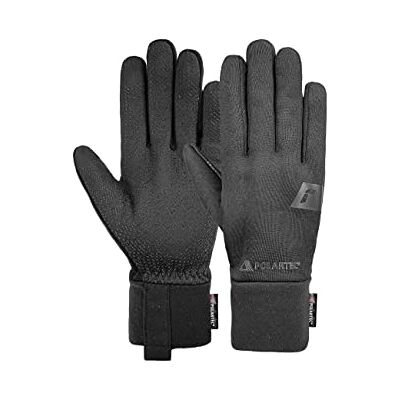 Reusch Gants de doigt Power Stretch TOUCH-TEC unisexes avec équipement hautement respirant 7700, noir, 11 Reusch Gants de doigt Power Stretch TOUCH-TEC unisexes avec équipement hautement respirant 7700, noir, 11