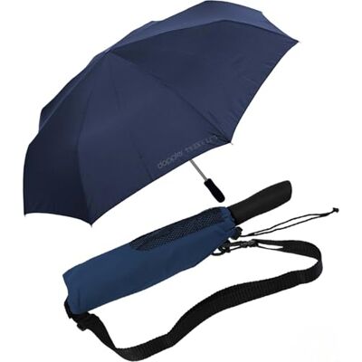 Doppler Parapluie de poche pour couple Pour golf, trekking, safari Taille XXL Bleu marine, bleu marine, 120 cm Doppler Parapluie de poche pour couple Pour golf, trekking, safari Taille XXL Bleu marine, bleu marine, 120 cm