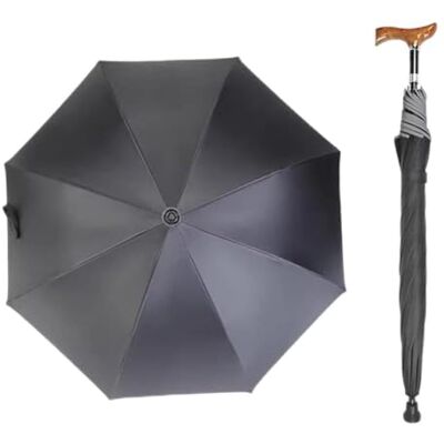 AVIITI Parapluie Canne Réglable En Hauteur Canne-Parasol Multifonction Sécurisée Parapluie Béquille Homme Femme Léger,Black,76~80cm/30~31inch AVIITI Parapluie Canne Réglable En Hauteur Canne-Parasol Multifonction Sécurisée Parapluie Béquille Homme Femme Léger,Black,76~80cm/30~31inch