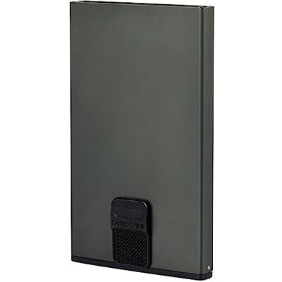 Samsonite Alu Fit SLG Case de carte, 10,2 cm, gris (anthracite) Samsonite Alu Fit SLG Case de carte, 10,2 cm, gris (anthracite)