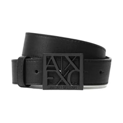 Giorgio Armani Exchange Black Susi Medium Ceinture, Noir, 70 Femme Giorgio Armani Exchange Black Susi Medium Ceinture, Noir, 70 Femme