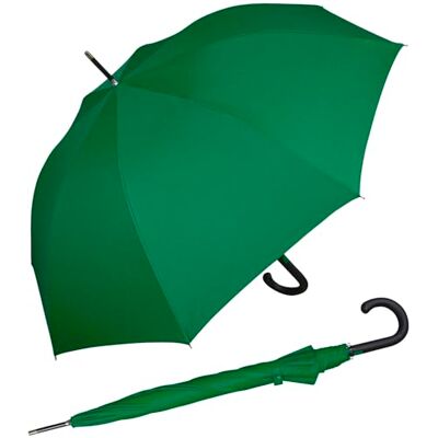 iX-brella First Class XL Parapluie automatique en fibre de verre 110 cm, vert foncé, 110 cm iX-brella First Class XL Parapluie automatique en fibre de verre 110 cm, vert foncé, 110 cm
