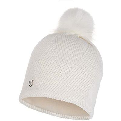 Buff Disa Mixte calot Tricoté décontracté blanc OS Buff Disa Mixte calot Tricoté décontracté blanc OS