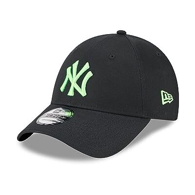 New Era Casquette réglable New York Yankees MLB Neon Pack Noir Neongreen 9Forty – Taille unique New Era Casquette réglable New York Yankees MLB Neon Pack Noir Neongreen 9Forty – Taille unique