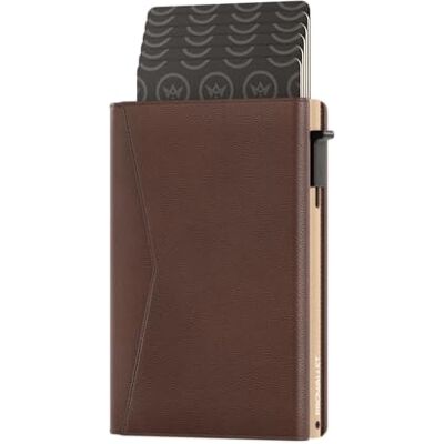 ProWallet Porte Cartes Classique 9 Cartes & Lettres & Monnaie Poche Monnaie Sécurité RFID Portefeuille élégant Hommes et Femmes (Café) ProWallet Porte Cartes Classique 9 Cartes & Lettres & Monnaie Poche Monnaie Sécurité RFID Portefeuille élégant Hommes et Femmes (Café)