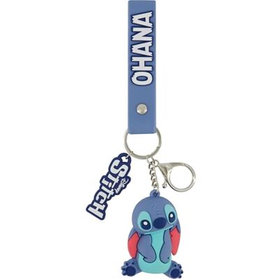 Disney Stitch Porte-clés avec breloque Scrump avec porte-clés Disney Stitch Porte-clés avec breloque Scrump avec porte-clés