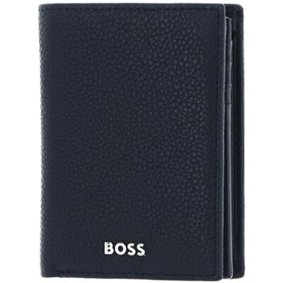 Boss HUGO Classic Grained Wallet Navy, Bleu Marine, RFID Boss HUGO Classic Grained Wallet Navy, Bleu Marine, RFID