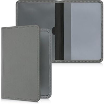 kwmobile Porte permis de conduire carte grise avec compartiments cartes passeport Étui portefeuille de protection en néoprène stone dust kwmobile Porte permis de conduire carte grise avec compartiments cartes passeport Étui portefeuille de protection en néoprène stone dust