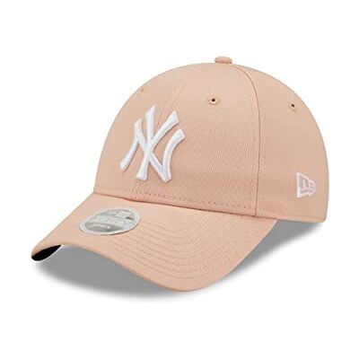 New Era Casquette ajustable 9Forty pour femme New York Yankees MLB League Essential noire/violette New Era Casquette ajustable 9Forty pour femme New York Yankees MLB League Essential noire/violette