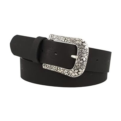 MGM Floral Ceinture, Noir (Noir-asi 1), 85 cm Femme MGM Floral Ceinture, Noir (Noir-asi 1), 85 cm Femme