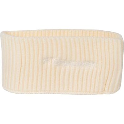 styleBREAKER 04026068 Bandeau en tricot pour femme avec motif nervuré, logo brodé, bandeau d'hiver chaud, couleur : crème styleBREAKER 04026068 Bandeau en tricot pour femme avec motif nervuré, logo brodé, bandeau d'hiver chaud, couleur : crème