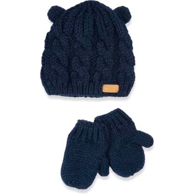 Chicco Ensemble Bonnet et Gants en Tricot de Coton, Hiver, Design In Italy Ensemble chapeau et gants Mixte bébé (lot de 2) Chicco Ensemble Bonnet et Gants en Tricot de Coton, Hiver, Design In Italy Ensemble chapeau et gants Mixte bébé (lot de 2)