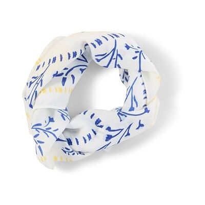 TOM TAILOR 1053313 Écharpe 41067-Lemon Flower Print, taille unique TOM TAILOR 1053313 Écharpe 41067-Lemon Flower Print, taille unique