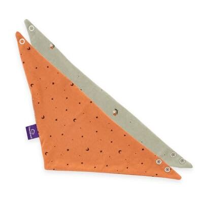 Träumeland GmbH Lot de 2 foulards triangulaires Träumeland Doux 100% coton Idéal comme protection contre les crachats et accessoires Doux pour la peau et respirants Träumeland GmbH Lot de 2 foulards triangulaires Träumeland Doux 100% coton Idéal comme protection contre les crachats et accessoires Doux pour la peau et respirants
