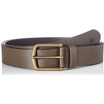 Lee Core Belt Ceinture, Marron foncé, 95 Homme Lee Core Belt Ceinture, Marron foncé, 95 Homme