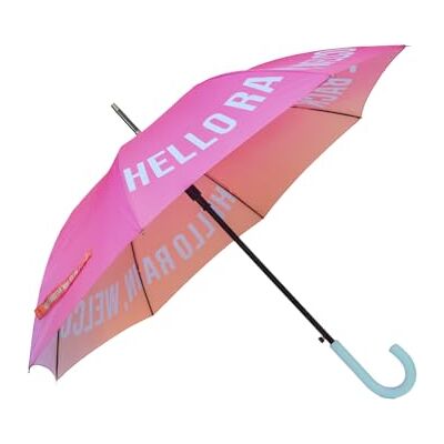 Fisura – Grand parapluie juvénile. Parapluie automatique avec bouton. Parapluie résistant imprimé. 106 cm de diamètre. Fisura – Grand parapluie juvénile. Parapluie automatique avec bouton. Parapluie résistant imprimé. 106 cm de diamètre.
