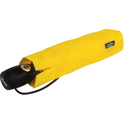iX-brella mid class Parapluie de poche léger et solide avec fonction d’ouverture et de fermeture automatiques, Jaune, 95 cm iX-brella mid class Parapluie de poche léger et solide avec fonction d’ouverture et de fermeture automatiques, Jaune, 95 cm