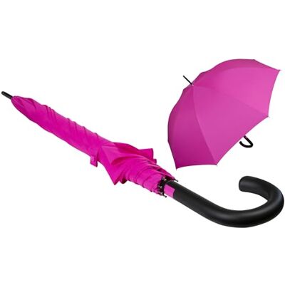 iX-brella First Class XL Parapluie automatique en fibre de verre 110 cm, rose fluorescent, 110 cm, Parapluie automatique iX-brella First Class XL Parapluie automatique en fibre de verre 110 cm, rose fluorescent, 110 cm, Parapluie automatique