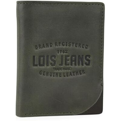 Lois Portefeuille Homme Cuir Portefeuilles et Porte carte. Fin Blocage RFID.Porte Feuille Homme Vintage Cuir Multicartes, Kaki Lois Portefeuille Homme Cuir Portefeuilles et Porte carte. Fin Blocage RFID.Porte Feuille Homme Vintage Cuir Multicartes, Kaki