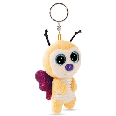 NICI Porte-clés GLUBSCHIS Papillon Sunshine Lou 9cm jaune Compagnon en peluche pour sac à dos ou sac, porte-clé câlin avec anneau métallique pour porte-clés 61842 NICI Porte-clés GLUBSCHIS Papillon Sunshine Lou 9cm jaune Compagnon en peluche pour sac à dos ou sac, porte-clé câlin avec anneau métallique pour porte-clés 61842