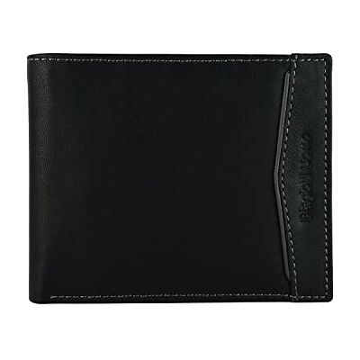 Laura Biagiotti Portefeuille Homme en Cuir Véritable Noir – Compact, Porte-Monnaie, 8+ Fentes Cartes, Boîte Cadeau Laura Biagiotti Portefeuille Homme en Cuir Véritable Noir – Compact, Porte-Monnaie, 8+ Fentes Cartes, Boîte Cadeau