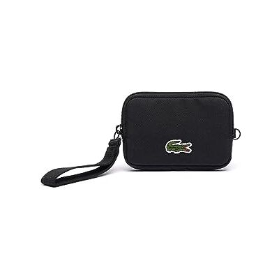 Lacoste Portefeuille zippé pour homme NH4450NE, noir, Taille unique, Moderne Lacoste Portefeuille zippé pour homme NH4450NE, noir, Taille unique, Moderne