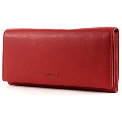 bugatti Vertice Portefeuille Femme Cuir 25 Cartes Grande Capacite Rouge bugatti Vertice Portefeuille Femme Cuir 25 Cartes Grande Capacite Rouge