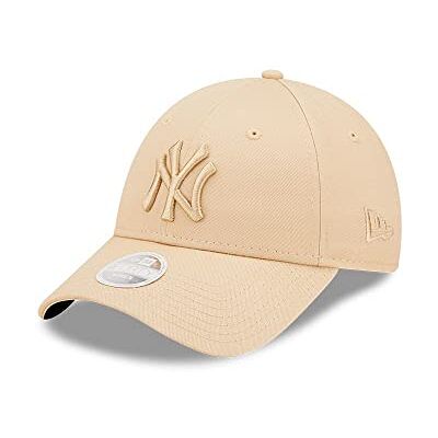 New Era New York Yankees MLB League Essential 9Forty Casquette réglable pour femme Beige New Era New York Yankees MLB League Essential 9Forty Casquette réglable pour femme Beige
