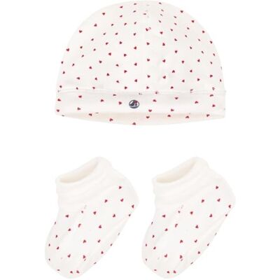 Petit Bateau Bonnet et chaussures unisexes pour bébé, Variante 1, 18 meses Petit Bateau Bonnet et chaussures unisexes pour bébé, Variante 1, 18 meses
