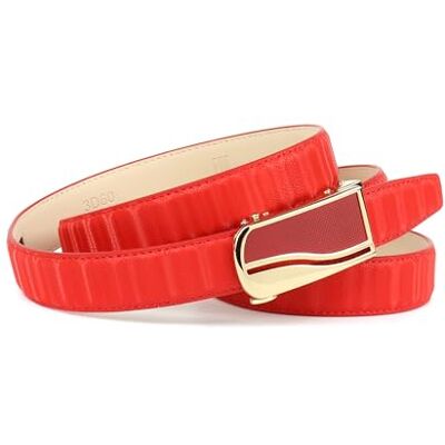 Crown Schmaler Raster Gürtel Automatik 4ry3d6025 Ceinture Femme Crown Schmaler Raster Gürtel Automatik 4ry3d6025 Ceinture Femme