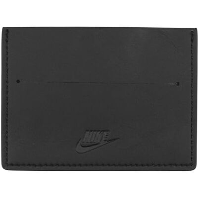 NIKE Icon Air Force 1 Porte-cartes, Noir/noir, taille unique NIKE Icon Air Force 1 Porte-cartes, Noir/noir, taille unique
