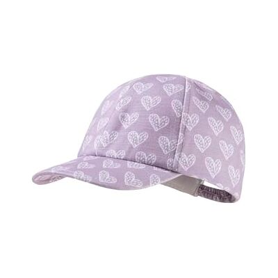 Sterntaler Casquette de baseball pour fille Motif cœurs, lilas, 45 Sterntaler Casquette de baseball pour fille Motif cœurs, lilas, 45