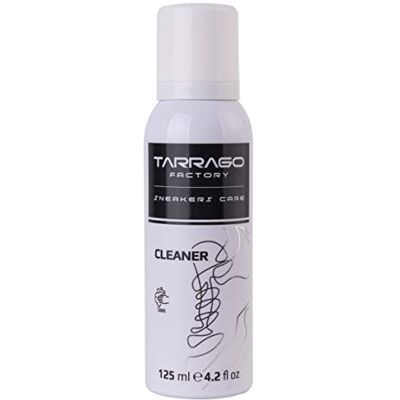 Tarrago Sneaker Cleaner 125 ml Nettoyant pour chaussures de sport et baskets en cuir, cuir synthétique et toile Avec ingrédients naturels, Transparent, Einheitsgröße (Herstellergröße: One Size) Tarrago Sneaker Cleaner 125 ml Nettoyant pour chaussures de sport et baskets en cuir, cuir synthétique et toile Avec ingrédients naturels, Transparent, Einheitsgröße (Herstellergröße: One Size)