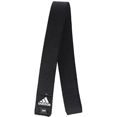 adidas ADIB240D Elite Ceinture rembourrée en coton Noir Taille 260 adidas ADIB240D Elite Ceinture rembourrée en coton Noir Taille 260