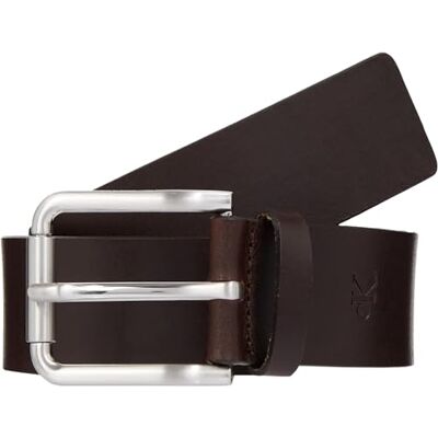 Calvin Ceinture fixe pour homme, Marron (marron amer), 105 Calvin Ceinture fixe pour homme, Marron (marron amer), 105