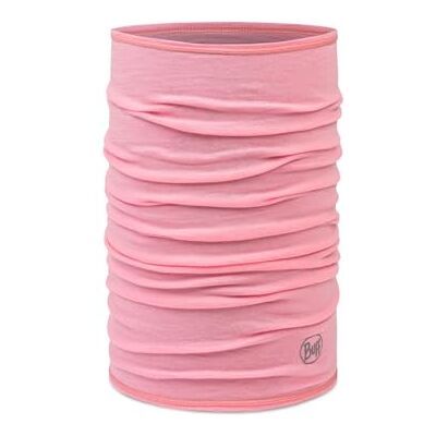 Buff Tour de cou en mérinos Lightweight pour femme adulte, écharpe multifonctionnelle 100% laine mérinos, randonnée, plein air, durable, léger, fin, taille unique, rose Buff Tour de cou en mérinos Lightweight pour femme adulte, écharpe multifonctionnelle 100% laine mérinos, randonnée, plein air, durable, léger, fin, taille unique, rose