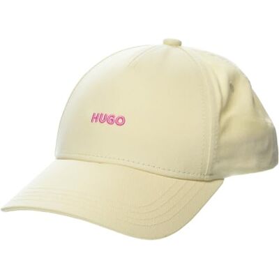 HUGO Casquette de baseball en sergé de coton avec logo contrasté pour femme HUGO Casquette de baseball en sergé de coton avec logo contrasté pour femme