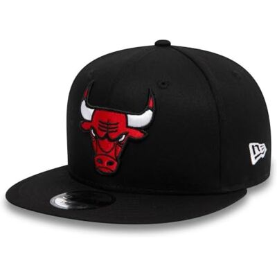 New Era Chicago Bulls NBA Essential Noir 9Fifty Casquette Snapback Ajustable New Era Chicago Bulls NBA Essential Noir 9Fifty Casquette Snapback Ajustable