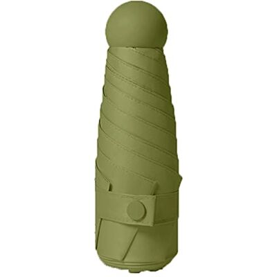 JICAIXIAYA Mini parapluie pliable coupe-vent, parapluie de voyage léger, anti-UV, robuste, compact, à séchage rapide, facile à transporter, Vert matcha. JICAIXIAYA Mini parapluie pliable coupe-vent, parapluie de voyage léger, anti-UV, robuste, compact, à séchage rapide, facile à transporter, Vert matcha.