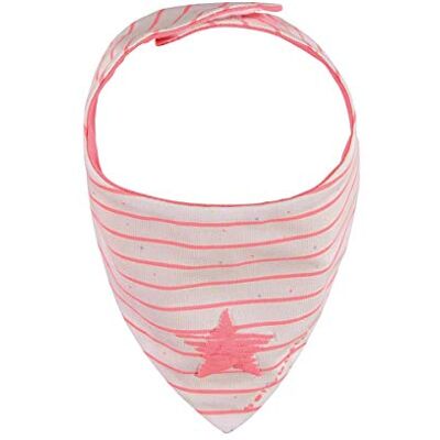Bellybutton Foulard rayé « étoiles » foulard bébé, corail Bellybutton Foulard rayé « étoiles » foulard bébé, corail