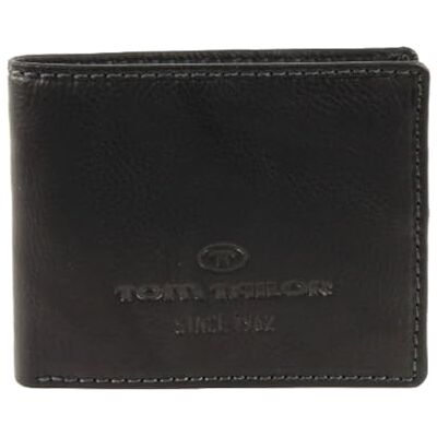 TOM TAILOR Acc LARY Börse klein, braun, Portemonnaie homme, Noir Schwarz Schwarz 60, 11x9x2 cm (B x H x T) TOM TAILOR Acc LARY Börse klein, braun, Portemonnaie homme, Noir Schwarz Schwarz 60, 11x9x2 cm (B x H x T)